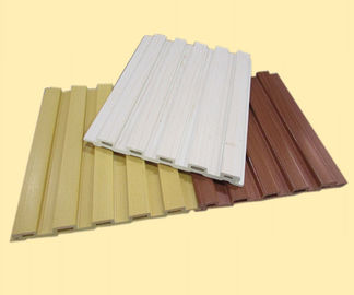 الخشب البلاستيك المركب WPC الحائط الكسوة أربعة الأخاديد mouldproof على