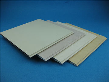 لون مات أبيض PVC سقف لوحات 250MM X 8MM السينمائي المغلفة PVC بلاط السقف