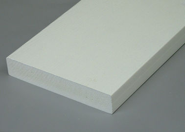 لا تقسيم 5/4 × 6 الأبيض القابلة لإعادة التدوير PVC تقليم المجلس للداخلية