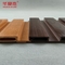 ألوان الخشب الحمراء لوحة جدار WPC عالية اللمعان طباعة الجدار لوحات PVC