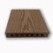 المضادة للانزلاق WPC التزيين الأرضيات المركبة تغطي 140 × 25 مم البني القهوة رمادي لون خشب الساج