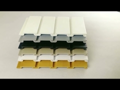 لوحة نظام المرآب slatwall أبيض رمادي أسود اللون