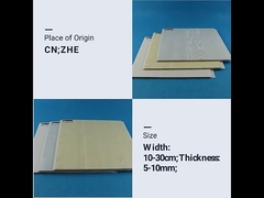 huaxiajie رائجة البيع تصميم لوحة الحائط المركبة من الخشب والبلاستيك لتزيين جدران المنزل