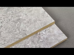 ألواح الحائط المركبة المقاومة للماء المقاومة للطقس مع سطح مسطح