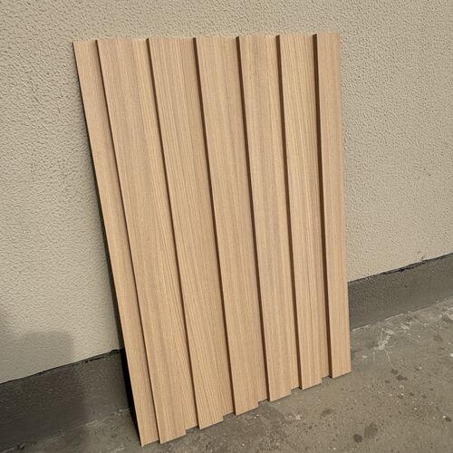 أخبار الشركة الأخيرة عن ألواح جدارية خشبية شرائح: ارتقِ بمساحتك بأسلوب سهل