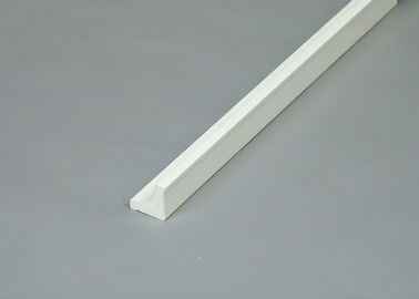 داخل الزاوية PVC تريم صب ، أبيض فينيل PVC نافذة تريم للديكور