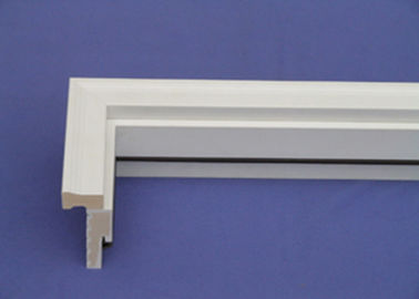 PVC WPC الباب الإطار رغوة القوالب الزخرفية ، قوالب الطوب الأبيض الفينيل PVC القوالب