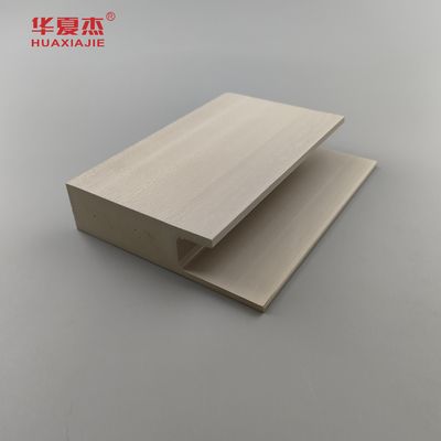 سعر جيد عالية الجودة Wpc مسطحة غلاف J قناة الخشب الحبوب Wpc إطار الباب وجامب ديكور المنزل الداخلي الانترنت