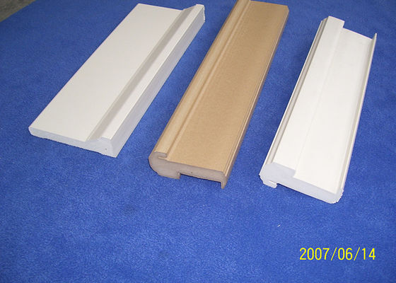 سعر جيد أبيض ماء برهان pvc زخرفيّ moldings 7ft backband استراغال لباب متصل