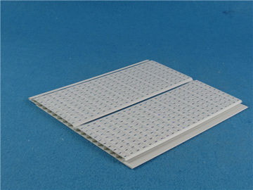 ألواح السقف PVC اللون الأخضر Groove للأبيض لون الأخدود PVC ألواح السقف