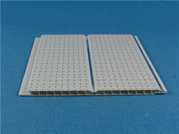 ألواح السقف PVC اللون الأخضر Groove للأبيض لون الأخدود PVC ألواح السقف