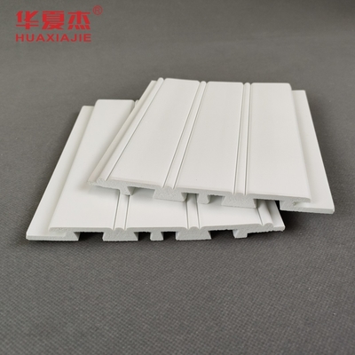 مقاوم للرطوبة PVC تقليم صب الأبيض الفينيل 8ft للداخلية والخارجية