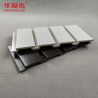 1.7 كجم / م سهلة التركيب لوحات PVC Slatwall مواد الديكور الداخلي لوحة الحائط المرآب
