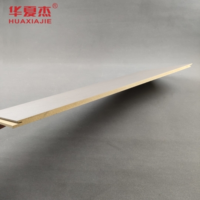 سطح مسطح لوحة حائط WPC مضادة للتآكل 600mm x 9mm للزخرفة الداخلية