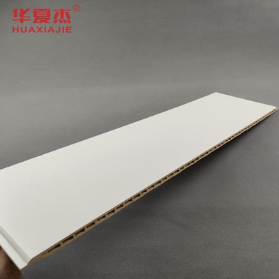 مضاد للماء لوح جدار WPC مخصص 600mm X 9mm الزخرفة الخارجية