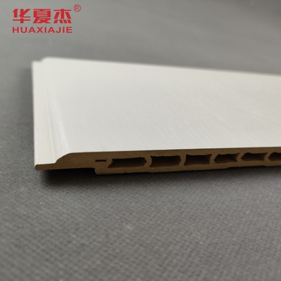 مضاد للماء لوح جدار WPC مخصص 600mm X 9mm الزخرفة الخارجية