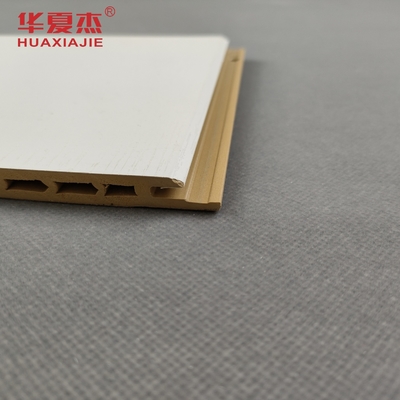 مضاد للماء لوح جدار WPC مخصص 600mm X 9mm الزخرفة الخارجية