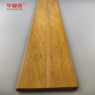 الخشب الطبيعي Wpc Wainscoting ألواح ضد الماء Wpc لوحة الحائط Wainscot لديكور الحمام