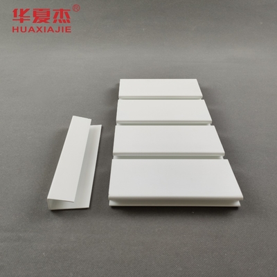غرفة الغسيل Taupe PVC لوحات Slatwall ، بولي كلوريد الفينيل لوحة عرض المجلس