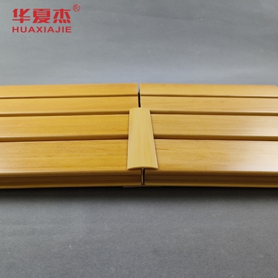 قوي Slatwall pvc لوحات الحائط التخزين PVC القوالب الزخرفية 4ft 8ft