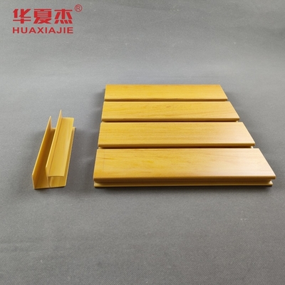 قوي Slatwall pvc لوحات الحائط التخزين PVC القوالب الزخرفية 4ft 8ft