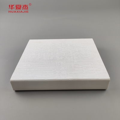البيع الساخن اللوحة المزينة الفينيل الأبيض 5/4IN*6IN*12FT Pvc الخشب النمط طلاء اللوحة
