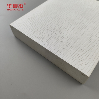 البيع الساخن اللوحة المزينة الفينيل الأبيض 5/4IN*6IN*12FT Pvc الخشب النمط طلاء اللوحة