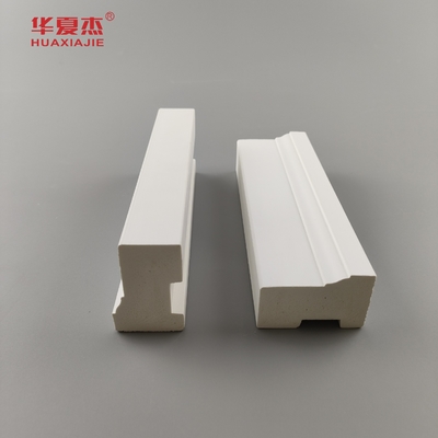 سعر التكلفة wpc Brickmold حبات الخشب 2' pvc إطار الباب صب الديكور المنزلي / المكتب المقاوم للماء