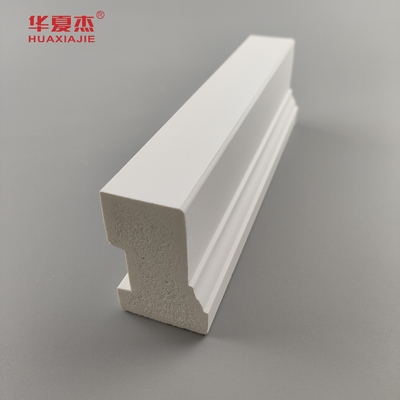 سعر التكلفة wpc Brickmold حبات الخشب 2' pvc إطار الباب صب الديكور المنزلي / المكتب المقاوم للماء