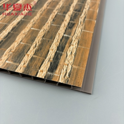 تصميم كلاسيكي عالي الجودة الصديقة للبيئة سطح جدار ملمع ألواح PVC المنزل / مكتب الديكور