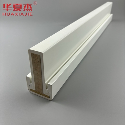 بيع بالجملة منتج جديد wpc mullpost LVL تعزيز wpc إطار الباب pvc عتبة الباب ديكور المبنى