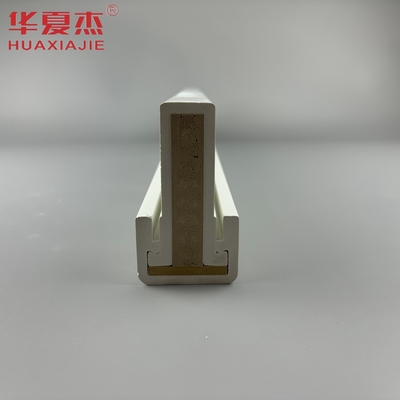 بيع بالجملة منتج جديد wpc mullpost LVL تعزيز wpc إطار الباب pvc عتبة الباب ديكور المبنى
