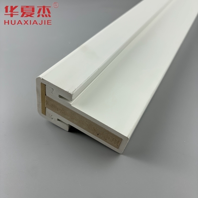 بيع بالجملة منتج جديد wpc mullpost LVL تعزيز wpc إطار الباب pvc عتبة الباب ديكور المبنى