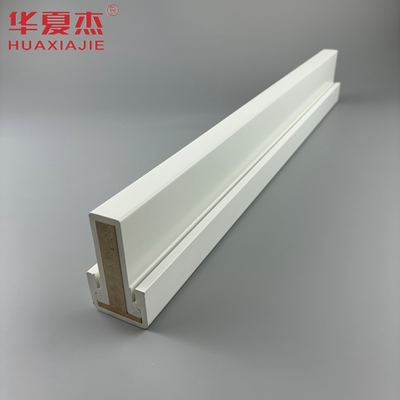 بيع بالجملة منتج جديد wpc mullpost LVL تعزيز wpc إطار الباب pvc عتبة الباب ديكور المبنى