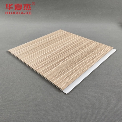 لوحة حائط بي في سي المصفوفة بتصميم عصري 250x5mm لوحة حبات خشبية بي في سي لديكور غرفة المعيشة