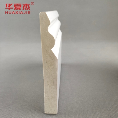 150x20mm Pvc طلاء مجلس التصميم الأبيض Pvc سكرات Pvc Baseboard ديكور الداخلية
