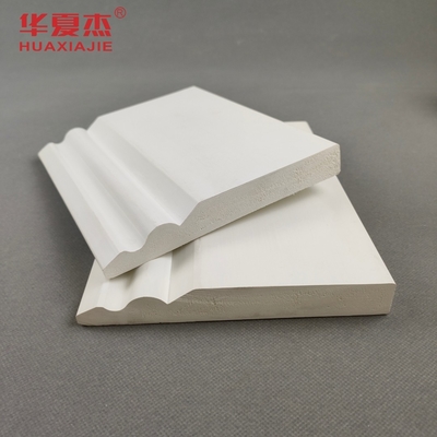 150x20mm Pvc طلاء مجلس التصميم الأبيض Pvc سكرات Pvc Baseboard ديكور الداخلية