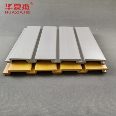 300mm X 17mm ألواح PVC Slatwall مع طول مخصص ومقاومة تأثير ممتازة