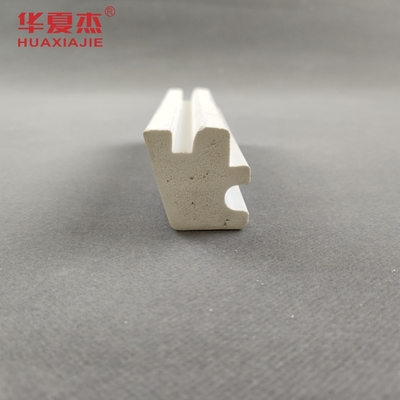 ملفات تعريفية من البولي فينيل كلوريد (PVC) القابلة لإعادة التدوير، قوالب PVC بيضاء، قوالب PVC للديكور الداخلي