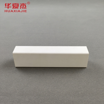 ملفات تعريفية من البولي فينيل كلوريد (PVC) القابلة لإعادة التدوير، قوالب PVC بيضاء، قوالب PVC للديكور الداخلي
