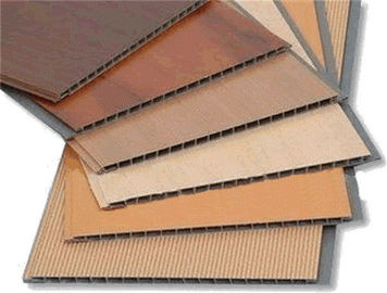 سعر جيد لوحات خشبية نمط الترقق UPVC الجدار ، PVC الحمام الجدار الكسوة الديكور الانترنت