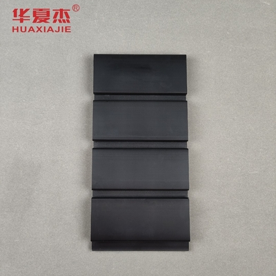 سعر جيد ألواح Slatwall PVC ذات السطح الأملس الأسود 300 مم × 17 مم الانترنت
