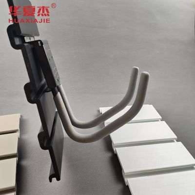 سعر جيد ألواح تخزين جدارية من بلاستيك PVC رمادي 4 بوصة slatWall PVC GARAGE PANEL الانترنت