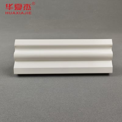 سعر جيد White Pvc Skirting Board 70x20mm Pvc Moulding Easy To Clean Base Board Colonial Casing Indoor Decoration الانترنت