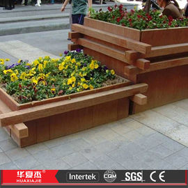 سعر جيد WPC مركب خشبيّ بلاستيكيّ decking زخرفيّ زهرة صندوق لخارجيّ الانترنت